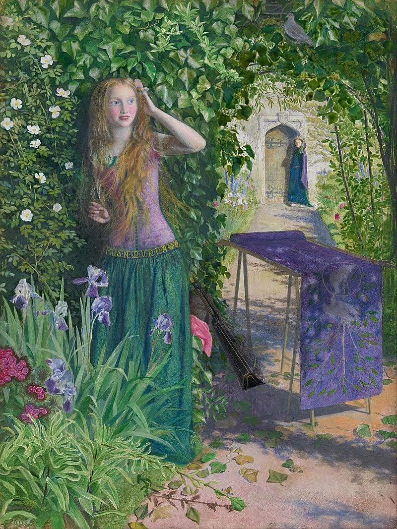 La bella Rosmunda, 1861 - National Gallery of Victoria, Melnourn